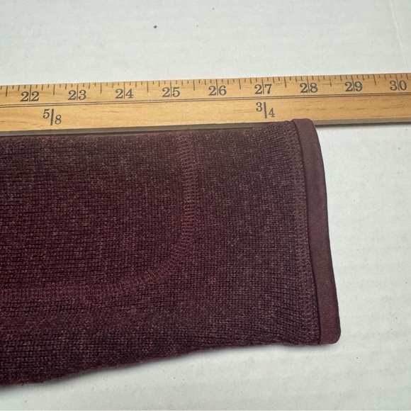 Patagonia Women's 1/4 Zip Better Sweater In Dark Currant. Size: Large - Picture 10 of 12